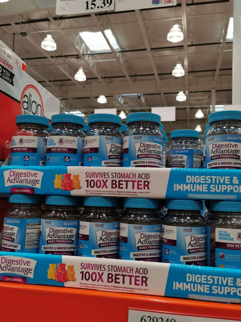 Costco836820SchiffDigestiveAdvantageProbioticGummiesall