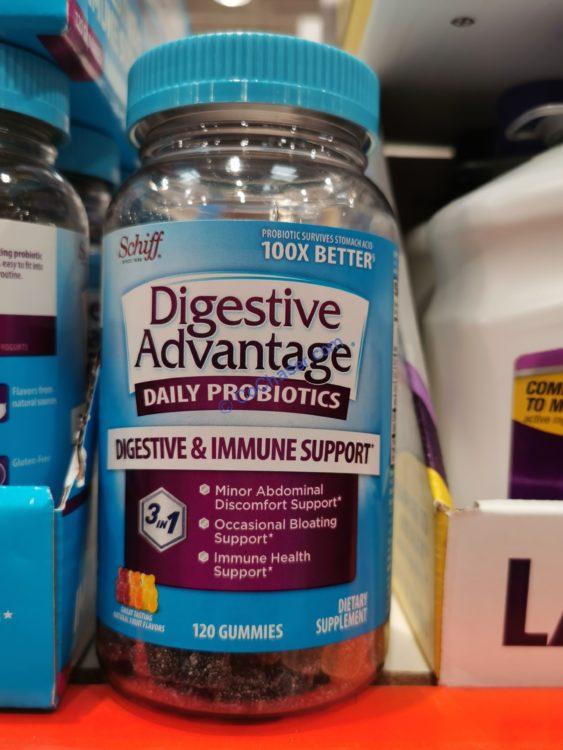 Schiff Digestive Advantage Probiotic Gummies, 120 Count