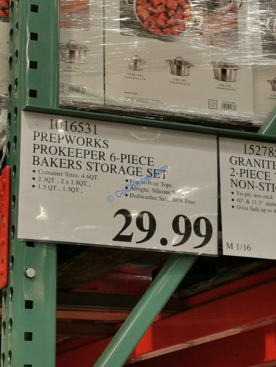 Prepworks ProKeeper 6piece Bakers Storage Set CostcoChaser