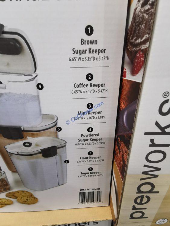Costco1016531PrepworksProKeeper6pieceBakersStorageSet5