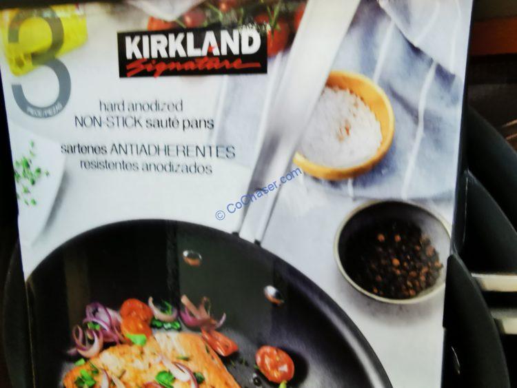 Kirkland Signature 3 Piece Saute Pans CostcoChaser