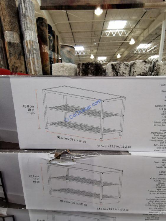 Costco1510165TrinityShoeBeachwithWireShelvessize CostcoChaser