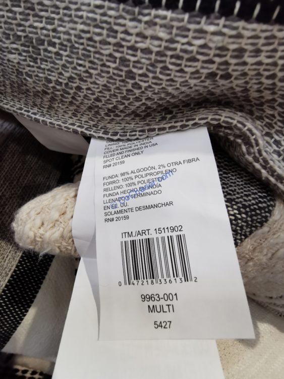 Costco1511902BrentwoodOriginalsWovenDécorPillowbar CostcoChaser