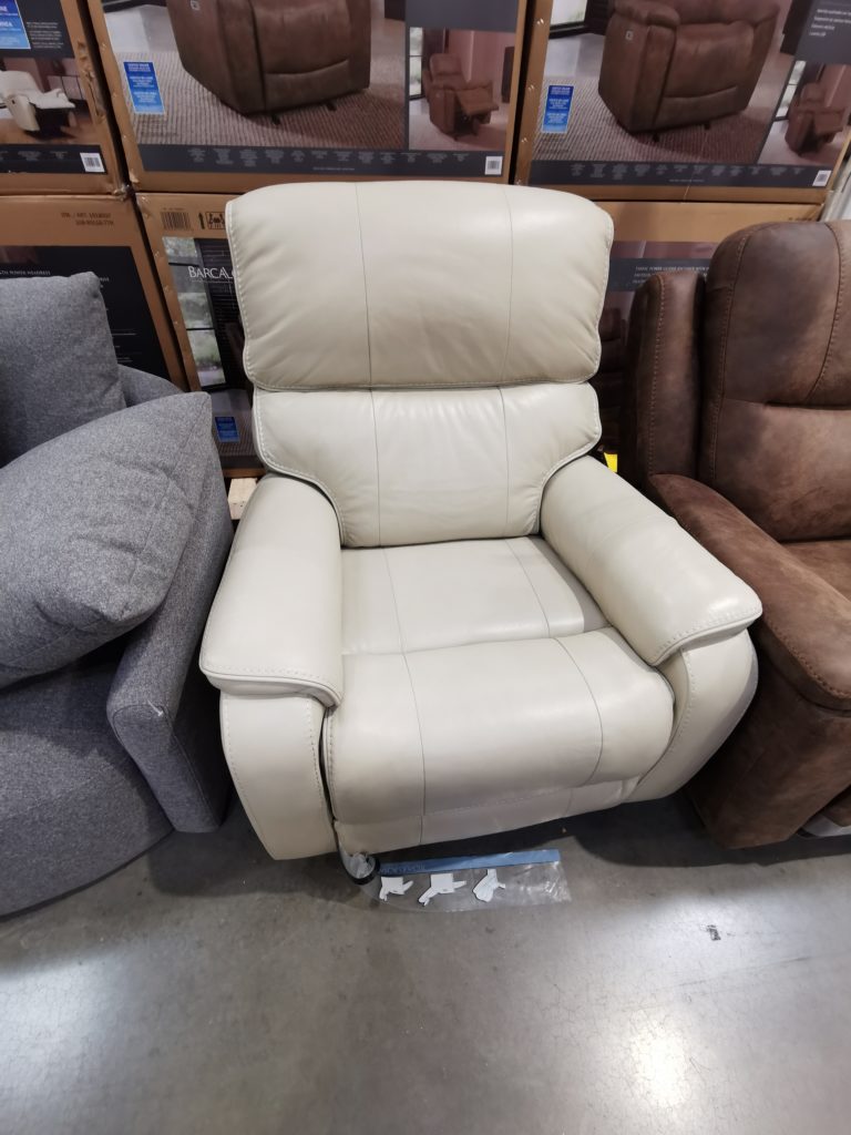 Barcalounger Leather Power Recliner with Power Headrest CostcoChaser