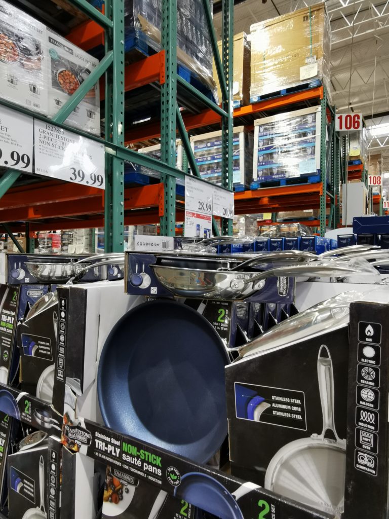 Granitestone 2piece TriPly NonStick Saute Pans CostcoChaser