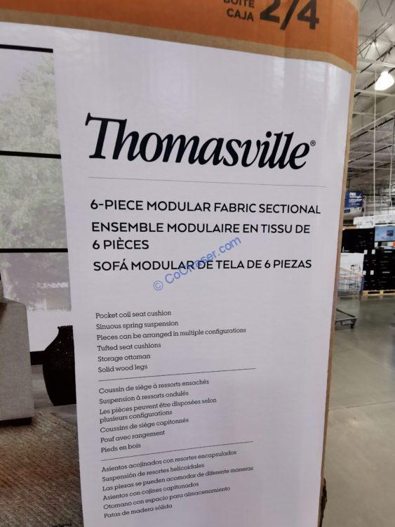 Costco1558084ThomasvilleTisdaleFabricSectionalspec CostcoChaser