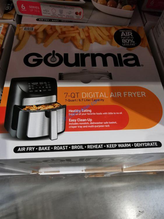 Gourmia 7 Quart Digital Air Fryer, ModelGAF798 CostcoChaser