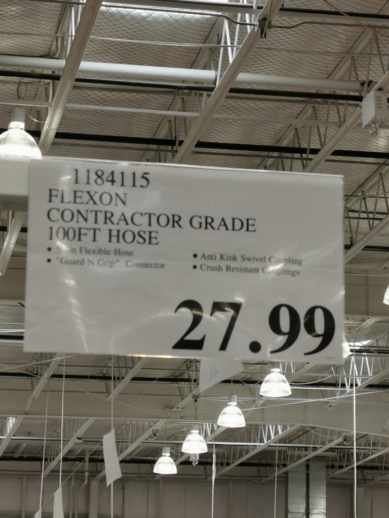 Flexon 100ft Contractor Grade Hose w/ Guard and Grip CostcoChaser