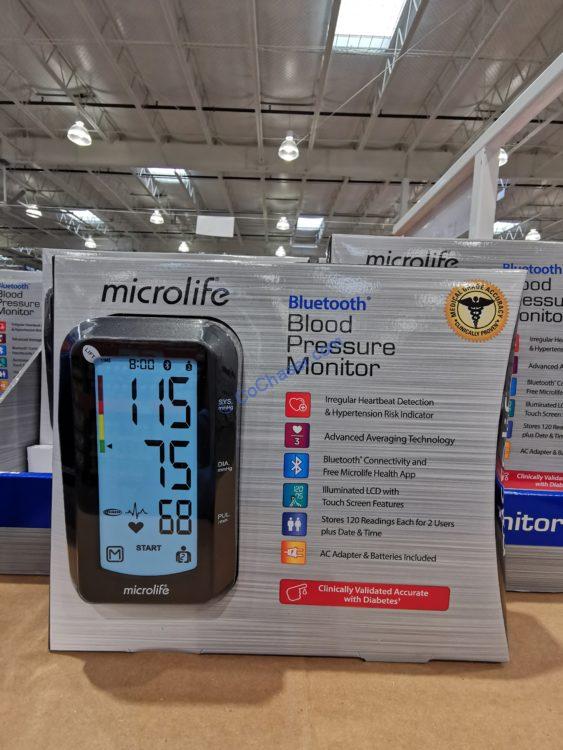 Microlife Bluetooth Blood Pressure Monitor, Model#BP3GY1-5X