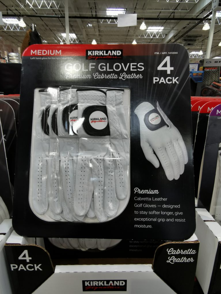 Kirkland Signature Golf Glove 4 Pack Size MED/LRG CostcoChaser
