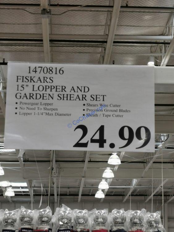Costco1470816Fiskars15 LopperandGardenShearSettag CostcoChaser