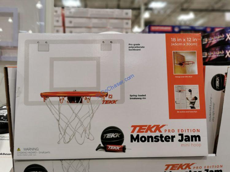 Tekk PRO Edition Monster Jam MiNi Basketball Hoop CostcoChaser