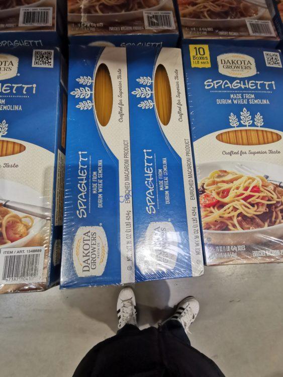 Costco1548889DakotaGrowersPastaSpaghetti2 CostcoChaser