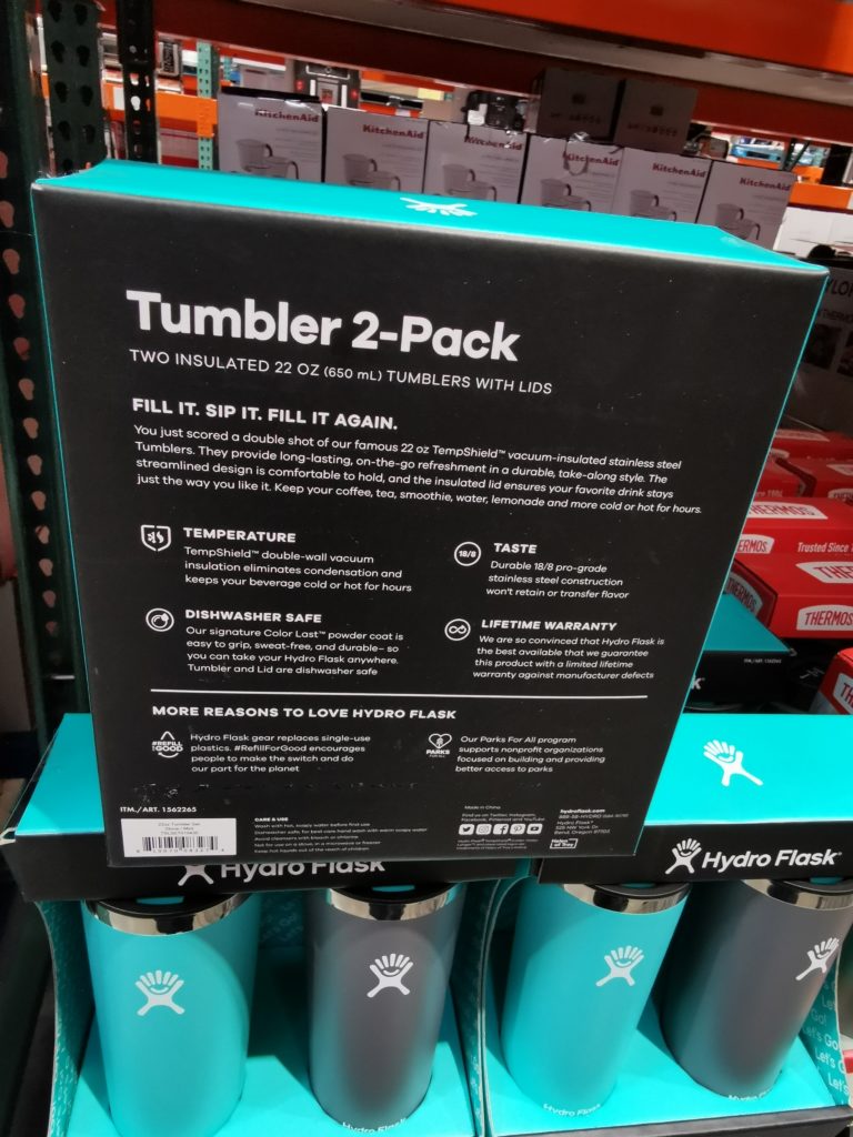 Hydroflask 22 Ounce Tumblers 2 Piece Set CostcoChaser