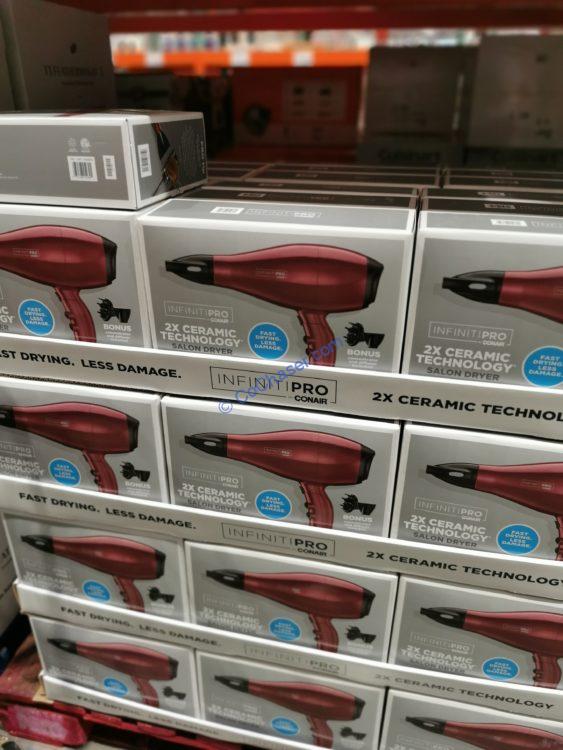 Costco1564600ConairInfinitiPRODoubleCeramicHairFryerall