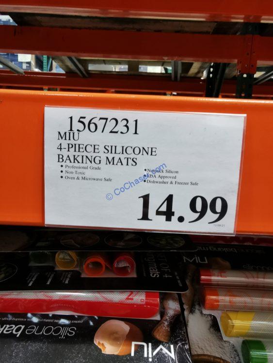 Costco1567231MIU4PieceSiliconeBakingMatstag CostcoChaser