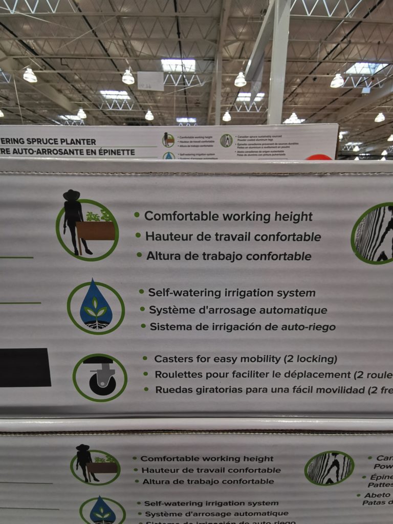 Costco1571686CedarCraftSpruceSelfWateringPlanter CostcoChaser