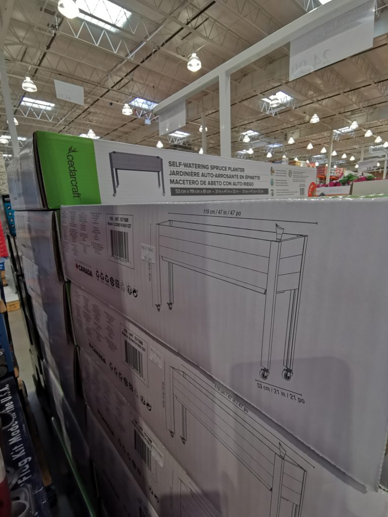 Costco1571686CedarCraftSpruceSelfWateringPlanter3 CostcoChaser