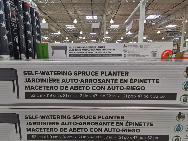 Costco1571686CedarCraftSpruceSelfWateringPlanter4 CostcoChaser