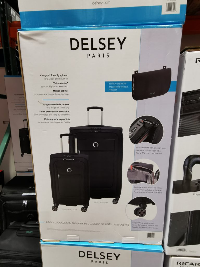 Costco2622155DelseyParis2PieceSoftsideSpinnerLuggageSe1