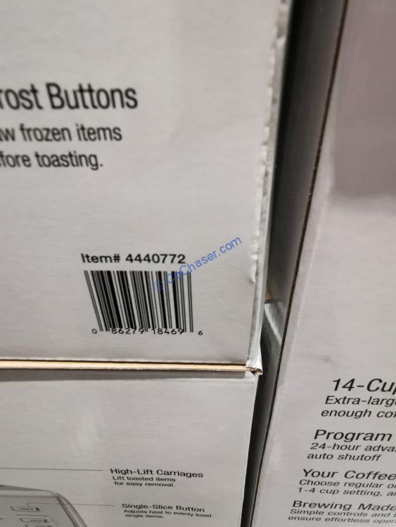 Costco4440772CuisinartCustomSelect4SliceToasterbar CostcoChaser