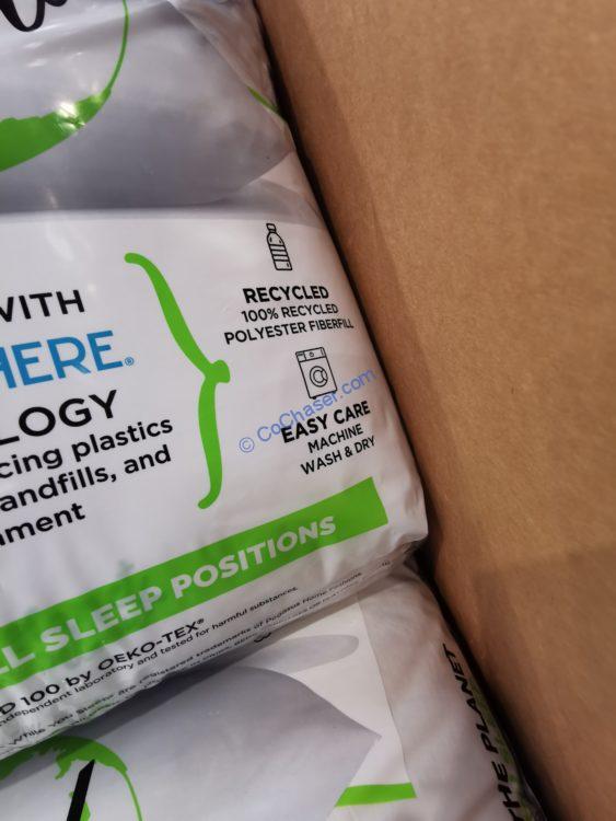 Pillow Down Alternative Pillow Jumbo, 2pack CostcoChaser