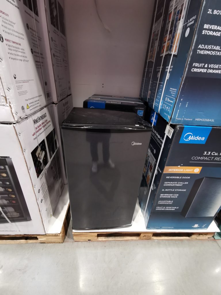 Midea 3.3 cuft Compact Fridge MRM33S8ASL CostcoChaser