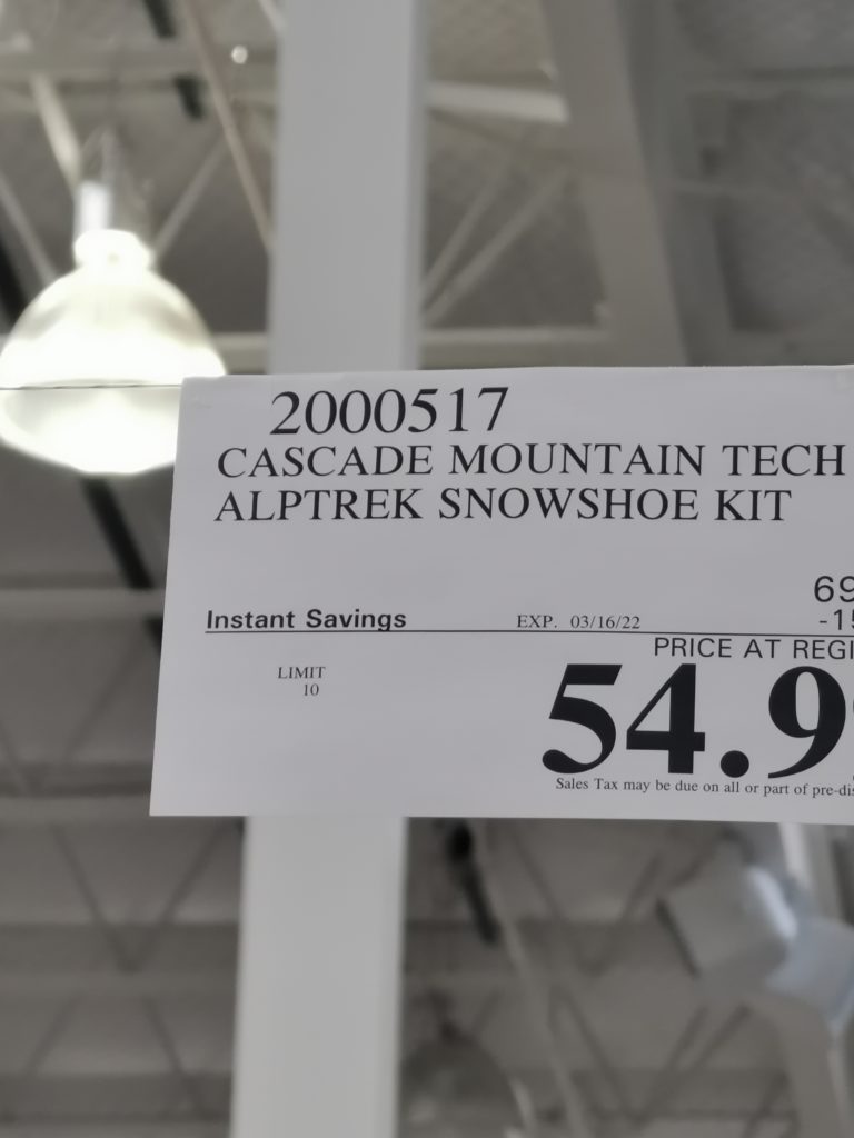 Costco2000517ALPTREKSnowshoeKittag CostcoChaser