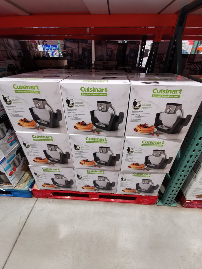Costco4520766CuisinartConvertibleBelgianWaffleMakerall