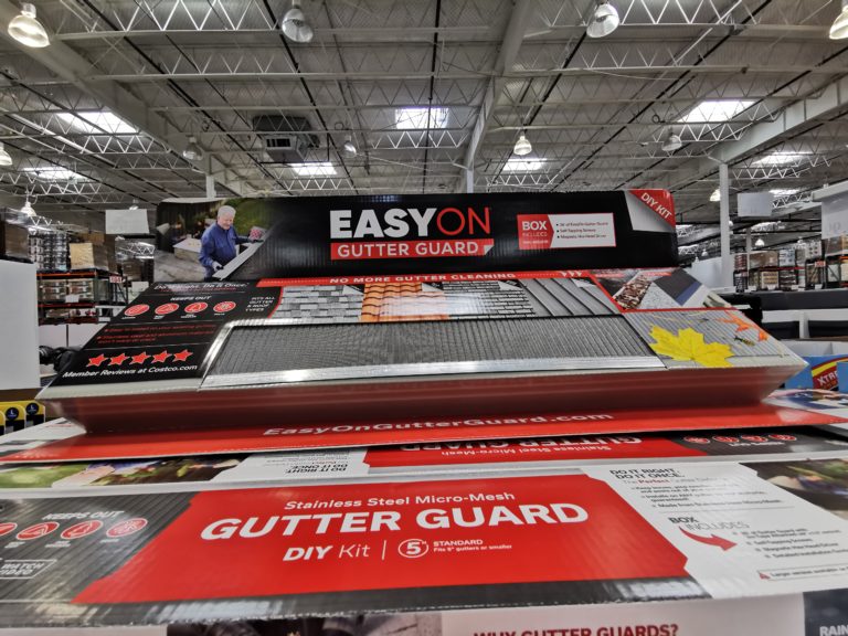 Easyon Gutterguard 36‘ MicroMesh Gutter Protection CostcoChaser