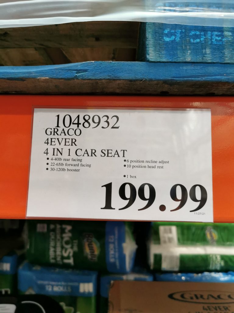 GRACO 4ever 4 IN 1 Car Seat CostcoChaser