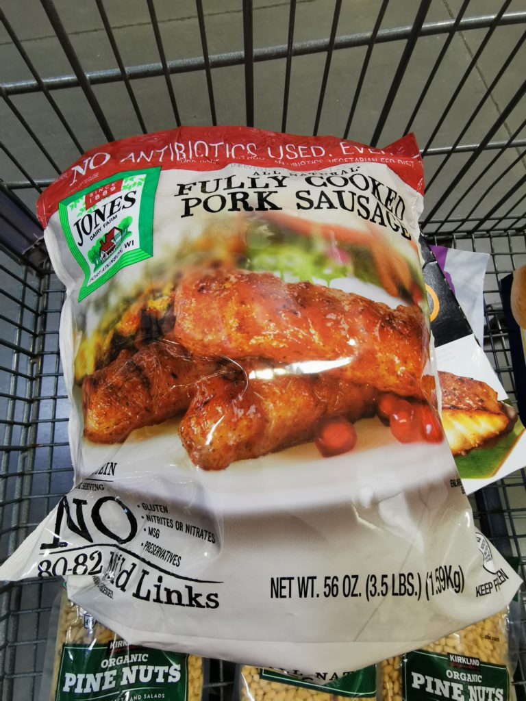 Jones Dairy Farm Pork Sausage Links 3.5 Pound Bag CostcoChaser
