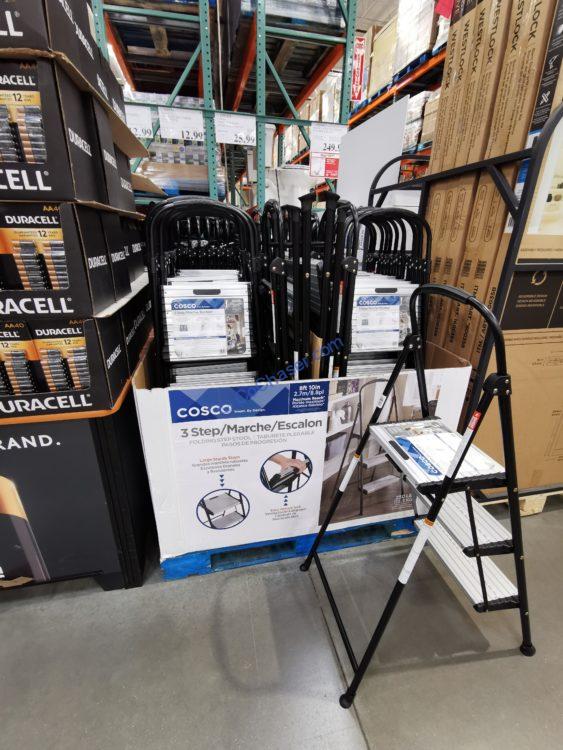 Costco1293493COSCO3WideStepFoldingStepStool CostcoChaser