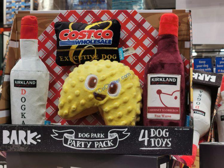 PARK Costco Party Pack Bundle 4 Pack Dog Toys