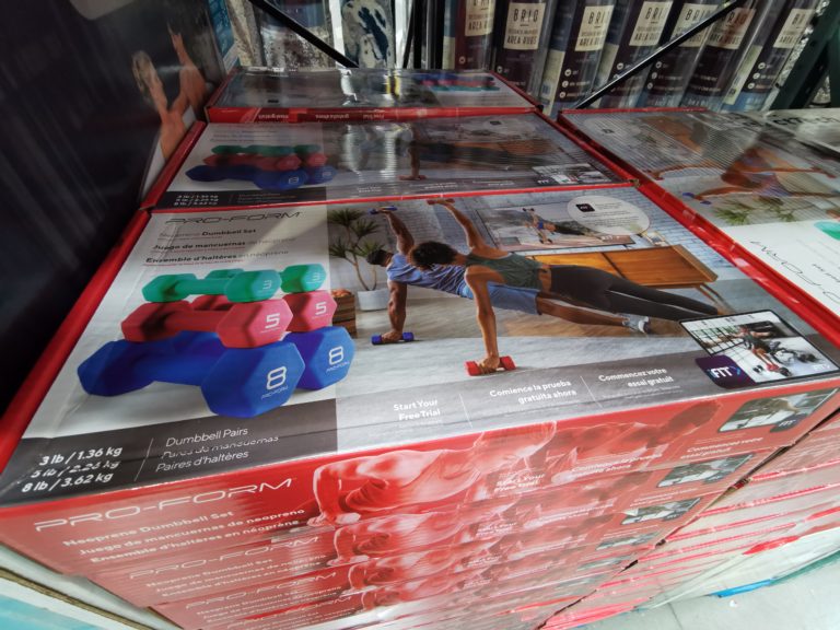 ProForm 32LBS Neoprene Dumbbell Set CostcoChaser