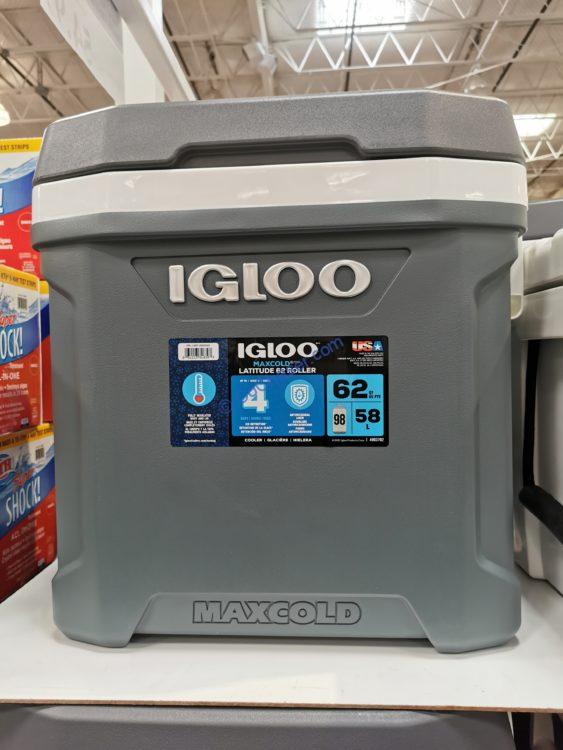 Igloo MaxCold Latitude 62 QT Rolling Cooler