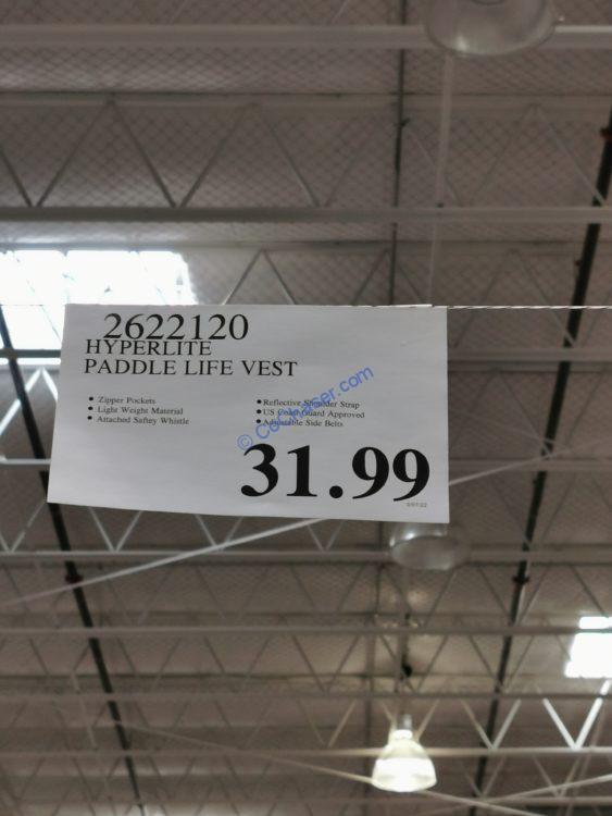 Costco2622120HyperLitePaddleLifeVesttag CostcoChaser