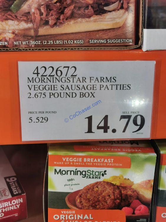 Costco-422672-Morningstar-Farms-Veggie-Sausage-Patties-tag1