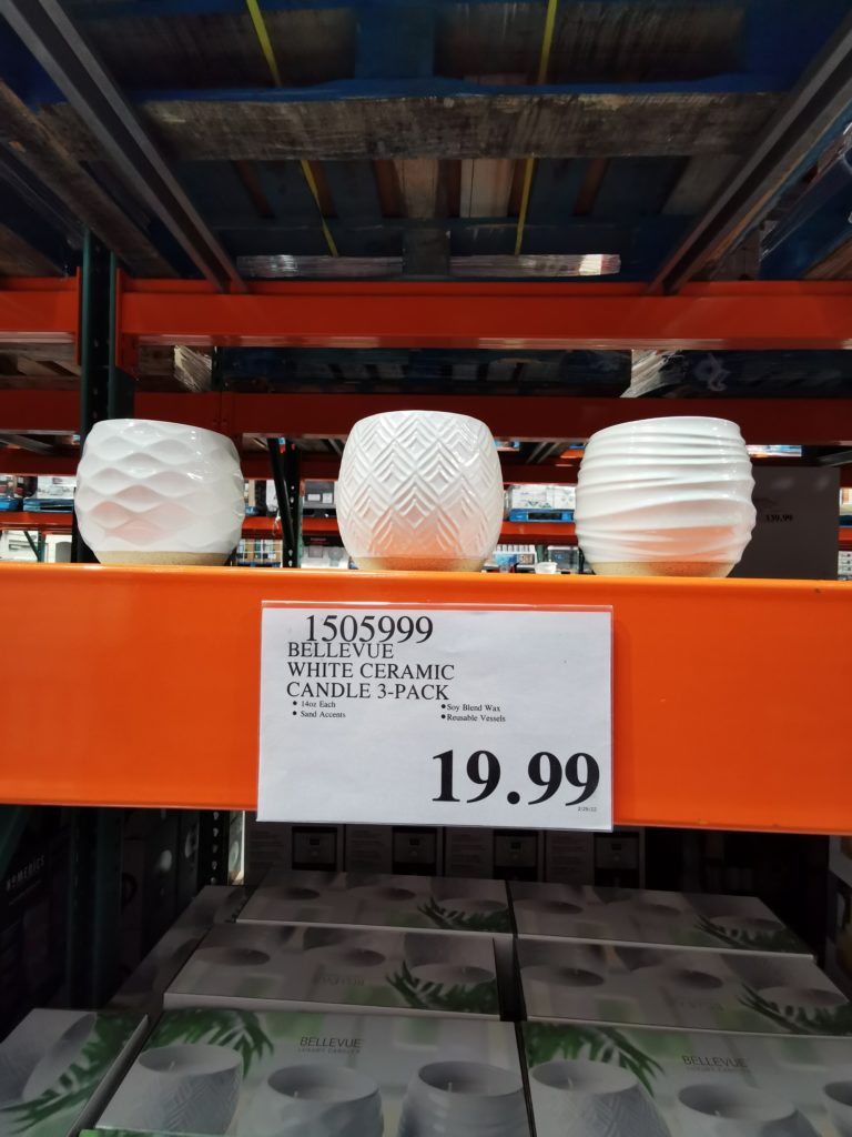 Costco1505999BellevueLuxuryWhiteCeramicCandlestag CostcoChaser