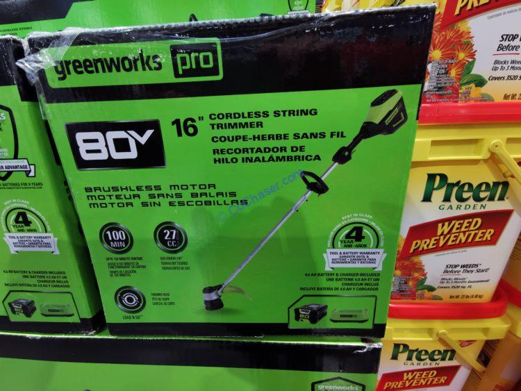Costco1520822GreenworksPro80V16StringTrimmer3 CostcoChaser