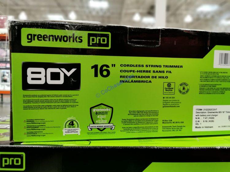 Costco1520822GreenworksPro80V16StringTrimmer6 CostcoChaser
