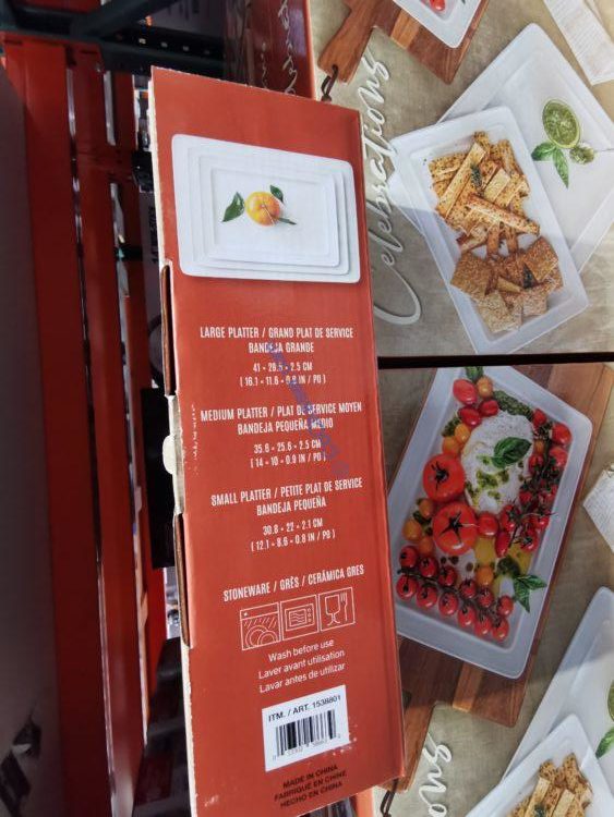 Over and Back “Celebrations” 3PC Platter Set CostcoChaser