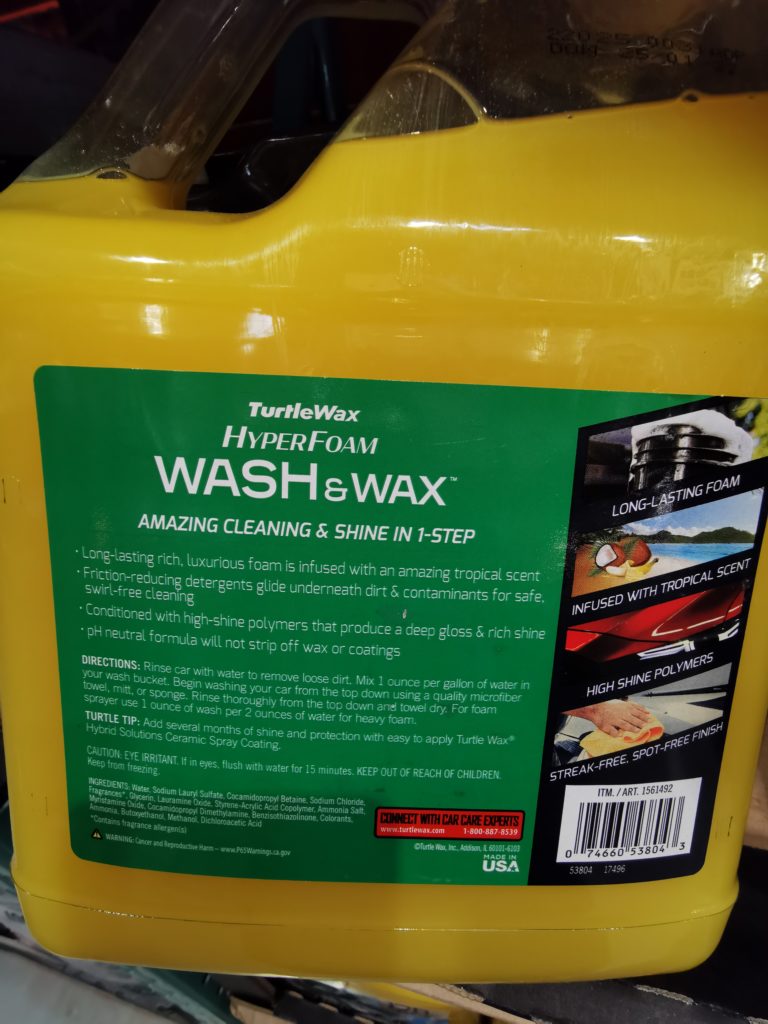Costco1561492TurtleWAXWashWAX4 CostcoChaser