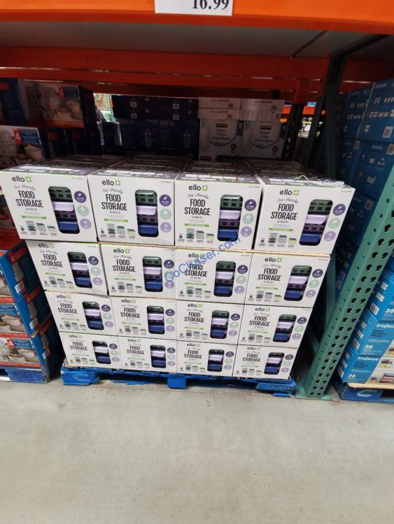 Ello 16piece Plastic Food Storage Set CostcoChaser