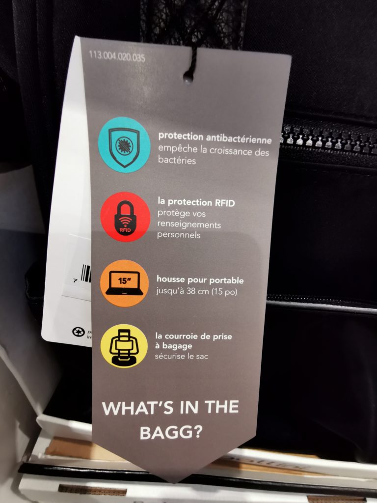 Costco1609682BaggalliniSOHOBackpackBlack3 CostcoChaser