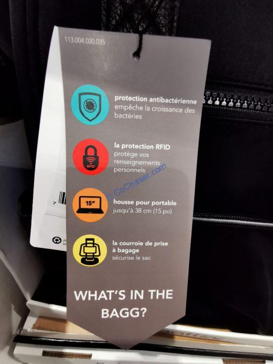 Costco1609682BaggalliniSOHOBackpackBlack3 CostcoChaser