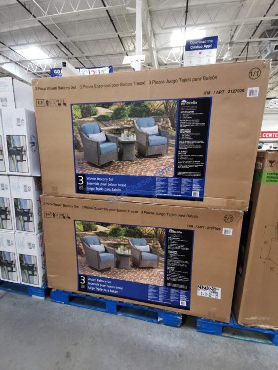 Costco2127026SunVillaMalibu3pieceWovenSeatingSetall CostcoChaser