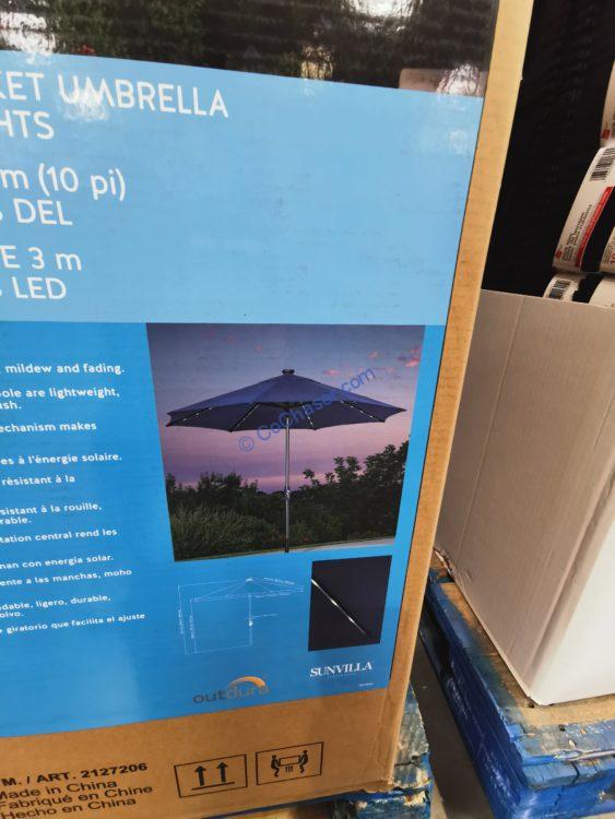 Costco2127206Sunvilla10FTSolarLEDMarketUmbrella2 CostcoChaser