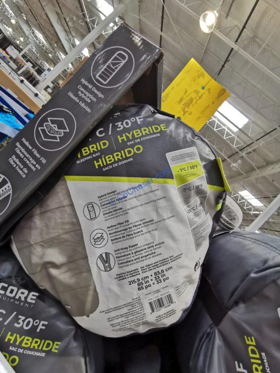 Costco2622062Core30DegreeHybridSleepingBag CostcoChaser