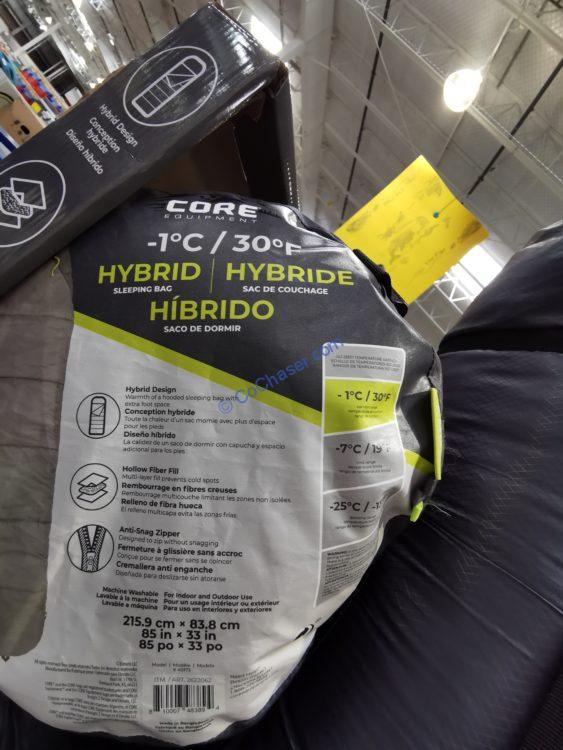 Costco2622062Core30DegreeHybridSleepingBag2 CostcoChaser